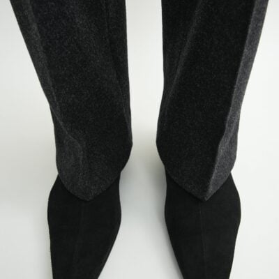 Toteme Zipped suede chelsea boots black — 35 - Image 2