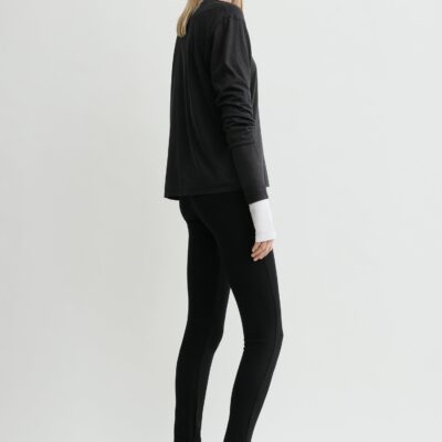 Toteme Zip leggings black — XXS - Image 2