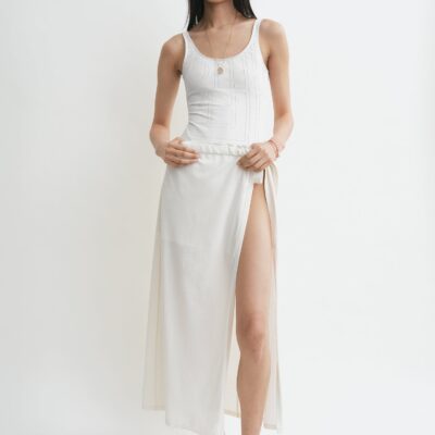 Toteme Wrap skirt off-white — XXS - Image 1