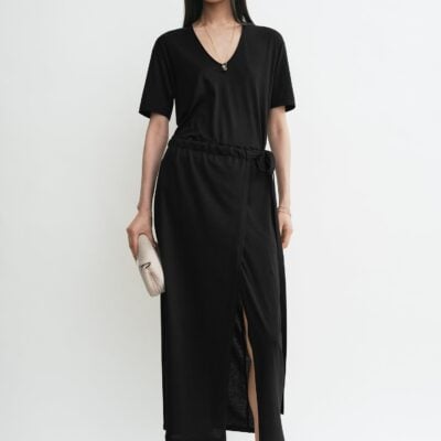 Toteme Wrap skirt black — XXS - Image 2
