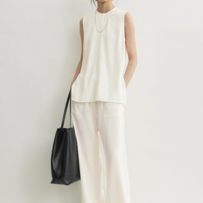 Toteme Woven stripe top meringue — 30 - Image 1