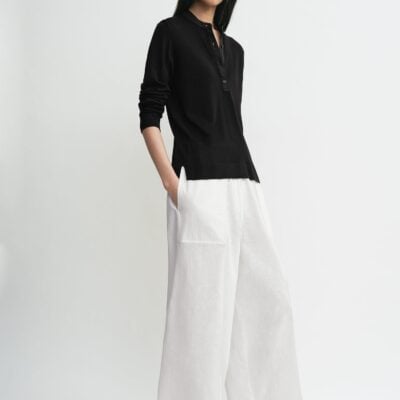 Toteme Wool silk knit black — XXS - Image 2
