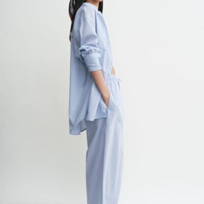 Toteme Wide summer trousers sky — 30 - Image 2