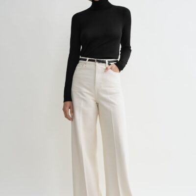 Toteme Wide leg denim ecru — 23/28 - Image 1