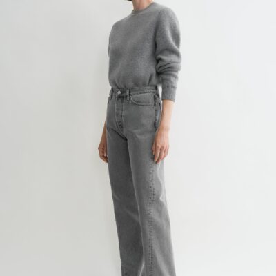 Toteme Twisted seam denim full length mid grey — 23/28 - Image 2
