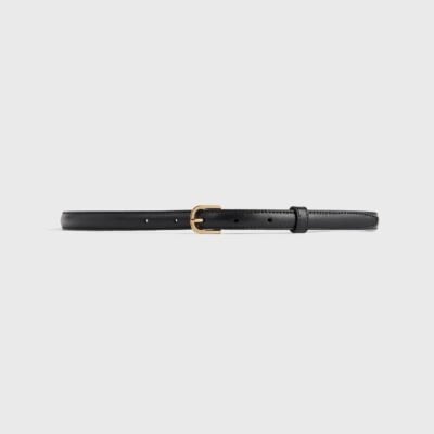 Toteme Thin leather belt black — 70 - Image 1