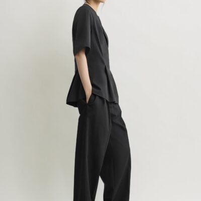 Toteme Tailored cotton top black — 30 - Image 2