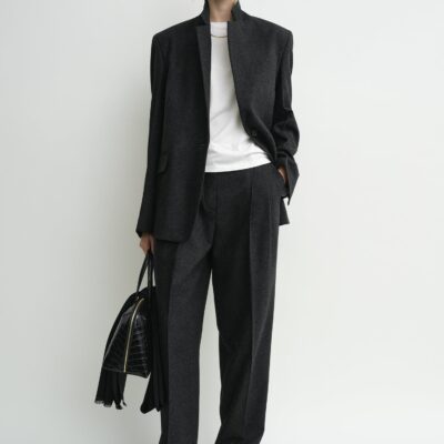 Toteme Tailored blazer charcoal petite — 30S - Image 1