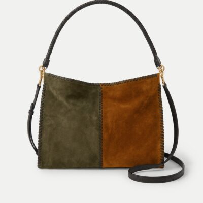 Veronica Beard Vida Shoulder Bag — Cypress Multi - Image 1