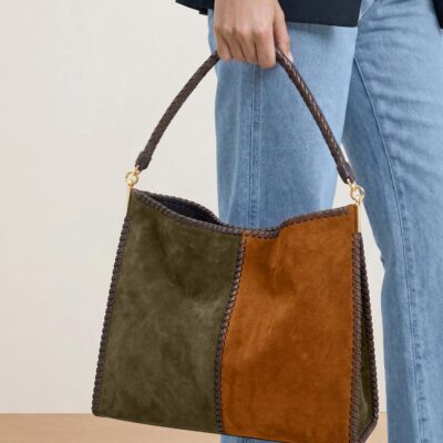 Veronica Beard Vida Shoulder Bag — Cypress Multi - Image 2