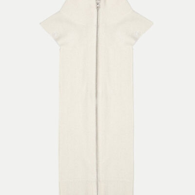 Veronica Beard Uptown Cashmere Dickey — Ivory - Image 1