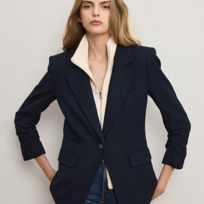 Veronica Beard Uptown Cashmere Dickey — Ivory - Image 2