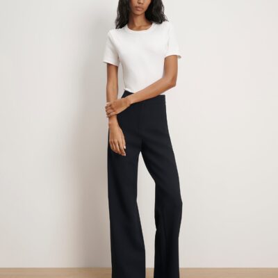 Veronica Beard Tonelli Pant — Navy - Image 1