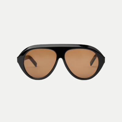 Veronica Beard The Icon Aviator Sunglasses — Black - Image 1