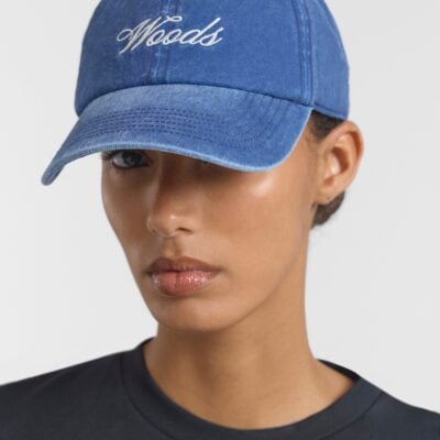Viktoria & Woods Woods Cursive Cap — VINTAGE NAVY - Image 2