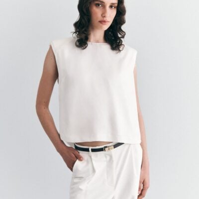 Viktoria & Woods Whisper Top — IVORY - Image 1