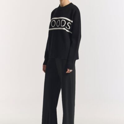 Viktoria & Woods Supercross Knit — BLACK/IVORY - Image 1