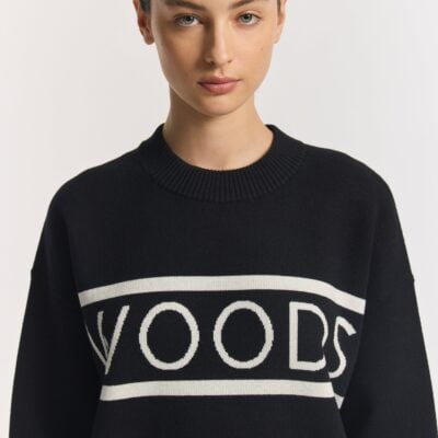 Viktoria & Woods Supercross Knit — BLACK/IVORY - Image 2