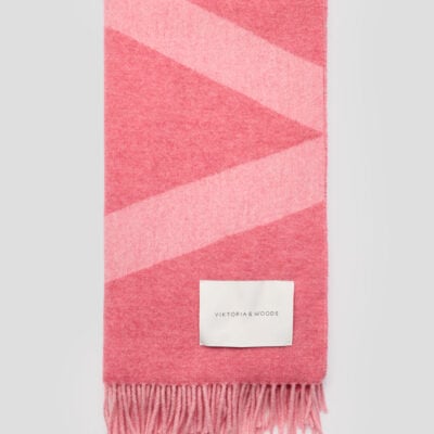 Viktoria & Woods Snowdrift Merino Scarf — BLUSH - Image 1
