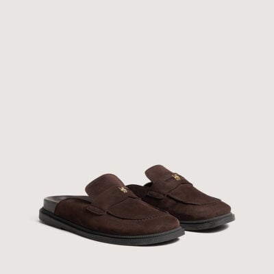 Viktoria & Woods Smith Suede Loafer — CHOCOLATE - Image 1