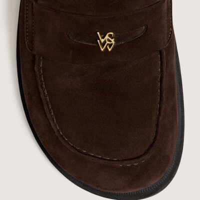 Viktoria & Woods Smith Suede Loafer — CHOCOLATE - Image 2