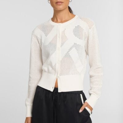 Viktoria & Woods Shadowdance Cardigan — IVORY - Image 1