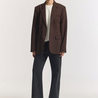 Viktoria & Woods Revolution Blazer — CHOCOLATE - Image 1