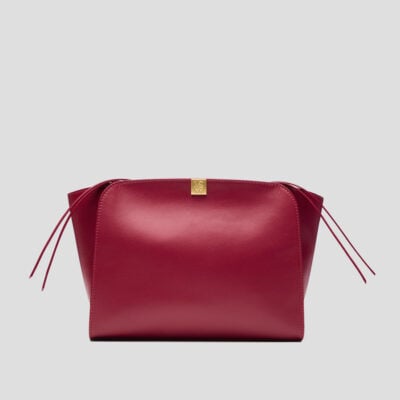 Viktoria & Woods Regan Nappa Bag — GARNET - Image 1