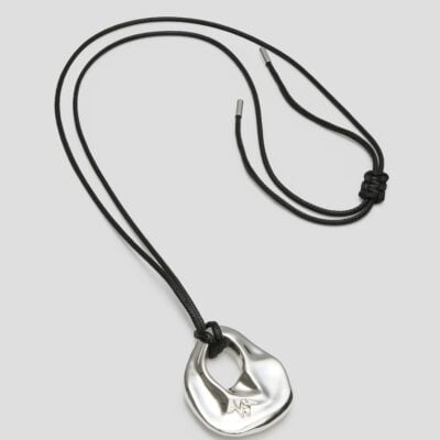 Viktoria & Woods Organic Pendant Necklace — SILVER - Image 1