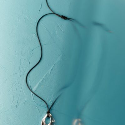 Viktoria & Woods Organic Pendant Necklace — SILVER - Image 2