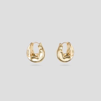 Viktoria & Woods Organic Drop Earrings — 16K GOLD - Image 1