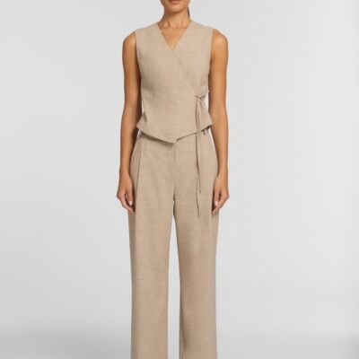 Viktoria & Woods Optimistic Vest — LATTE - Image 2