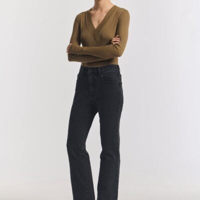 Viktoria & Woods Nicks Jean — JET BLACK WASH - Image 1