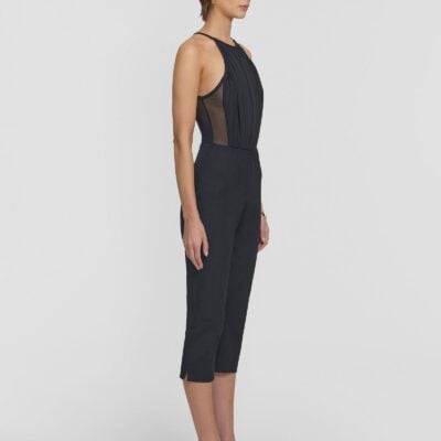 Viktoria & Woods Moonbeam Capri Pant — BLACK - Image 2