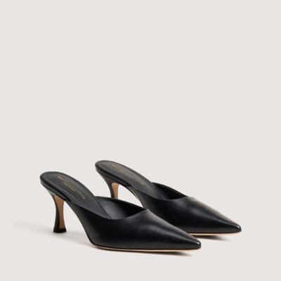 Viktoria & Woods Milan Mule — BLACK - Image 1