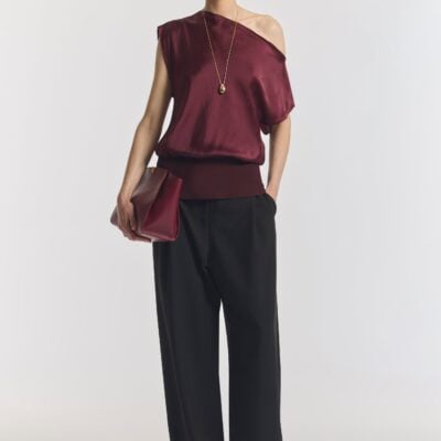 Viktoria & Woods Mabel Top — GARNET - Image 1