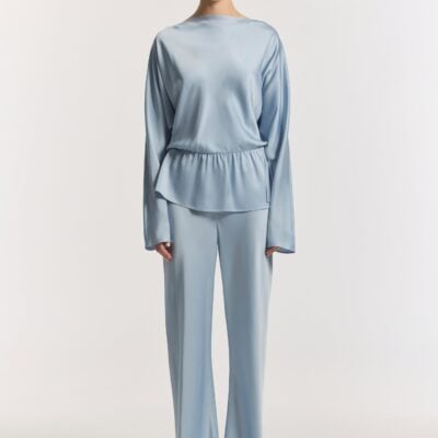 Viktoria & Woods Locket Top — PORTRAIT BLUE - Image 1