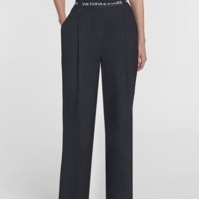 Viktoria & Woods Ivanhoe Pant — BLACK - Image 2