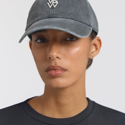 Viktoria & Woods Insignia Cap — GREY VINTAGE WASH - Image 2