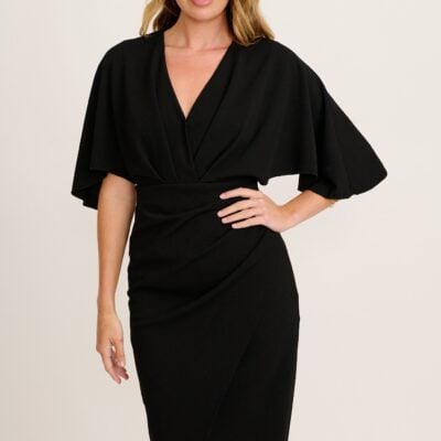 St Frock Coleen Midi Dress in Black - Image 2