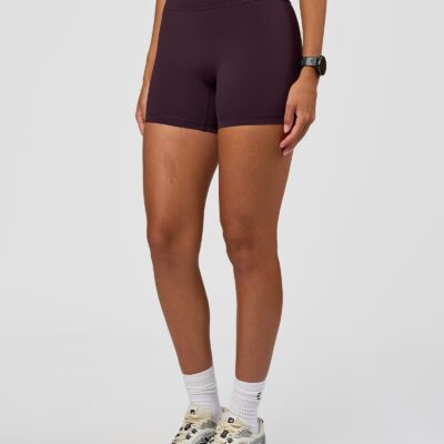 Fusion Ultra High-Rise 4" Short - Midnight Plum | LSKD - Image 2
