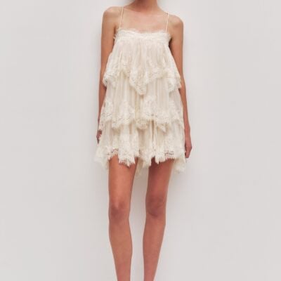 Aje Ophelia Lace Mini Dress - Image 1