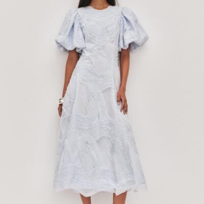 Aje Wave Midi Dress - Image 1