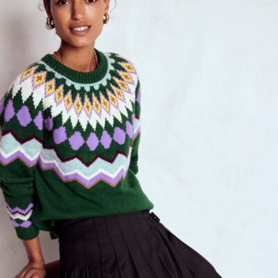 Boden Eleanor Fair Isle Jumper
