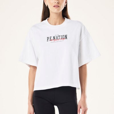 P.E Nation Full Out Cropped Tee