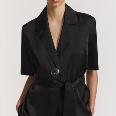Viktoria & Woods CHORUS SHIRT — BLACK - Image 2