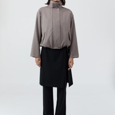 St. Agni Oupa Flight Jacket - Doe — XXS - Image 1