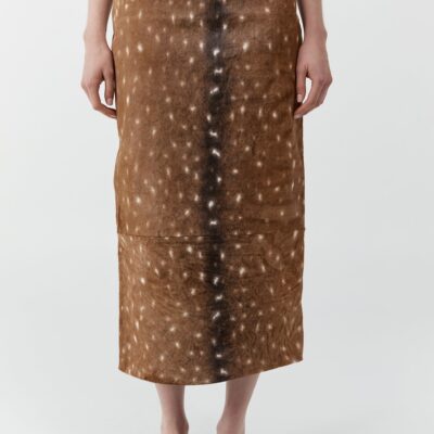 St. Agni Fawn Pencil Skirt - Almond — XXS - Image 2