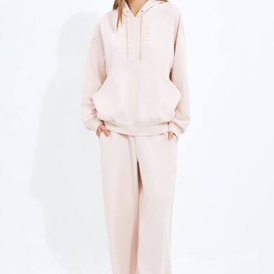Aje Wide Trackpant — PINK MARLE - Image 1