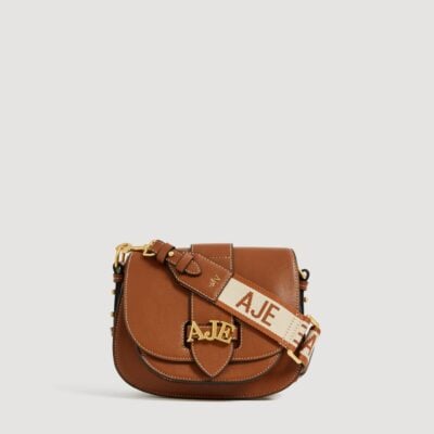 Aje Viva Small Saddle Bag — SPICED CHAI - Image 1